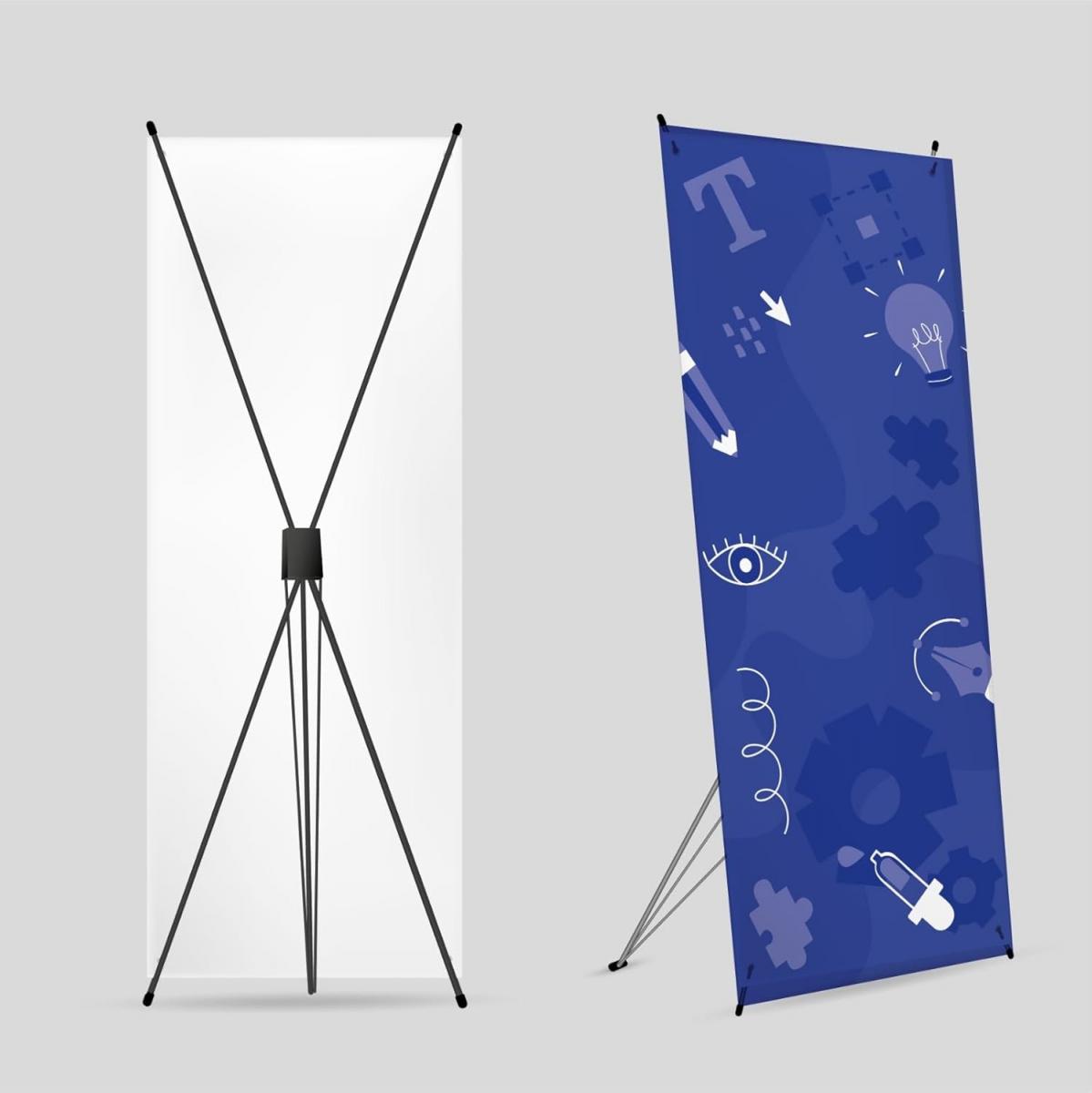Display de 1.60 m con Lona impresa.