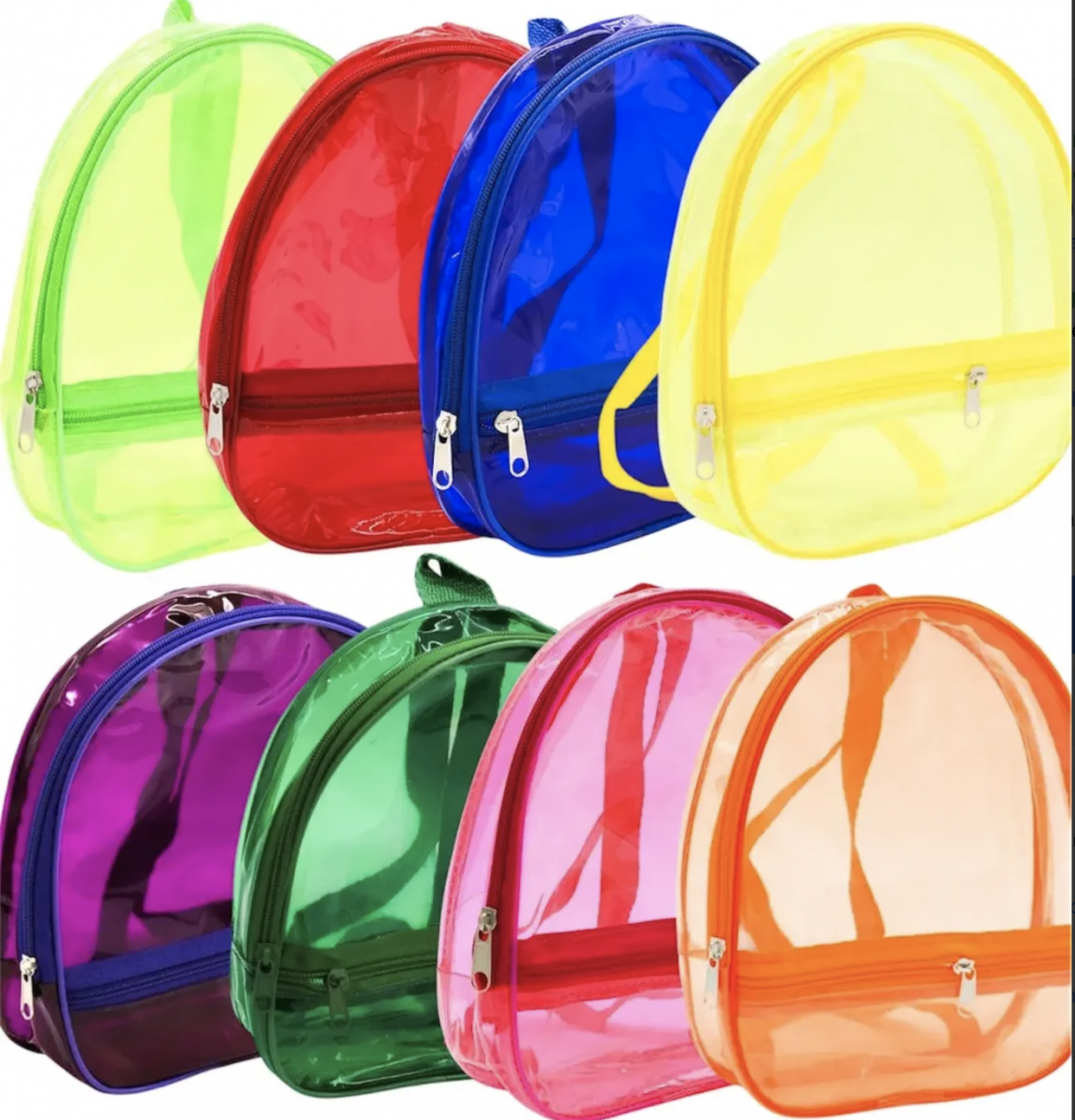 Mochila dulcero transparente