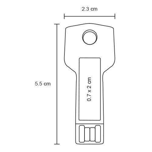 USB LLAVE 8GB
