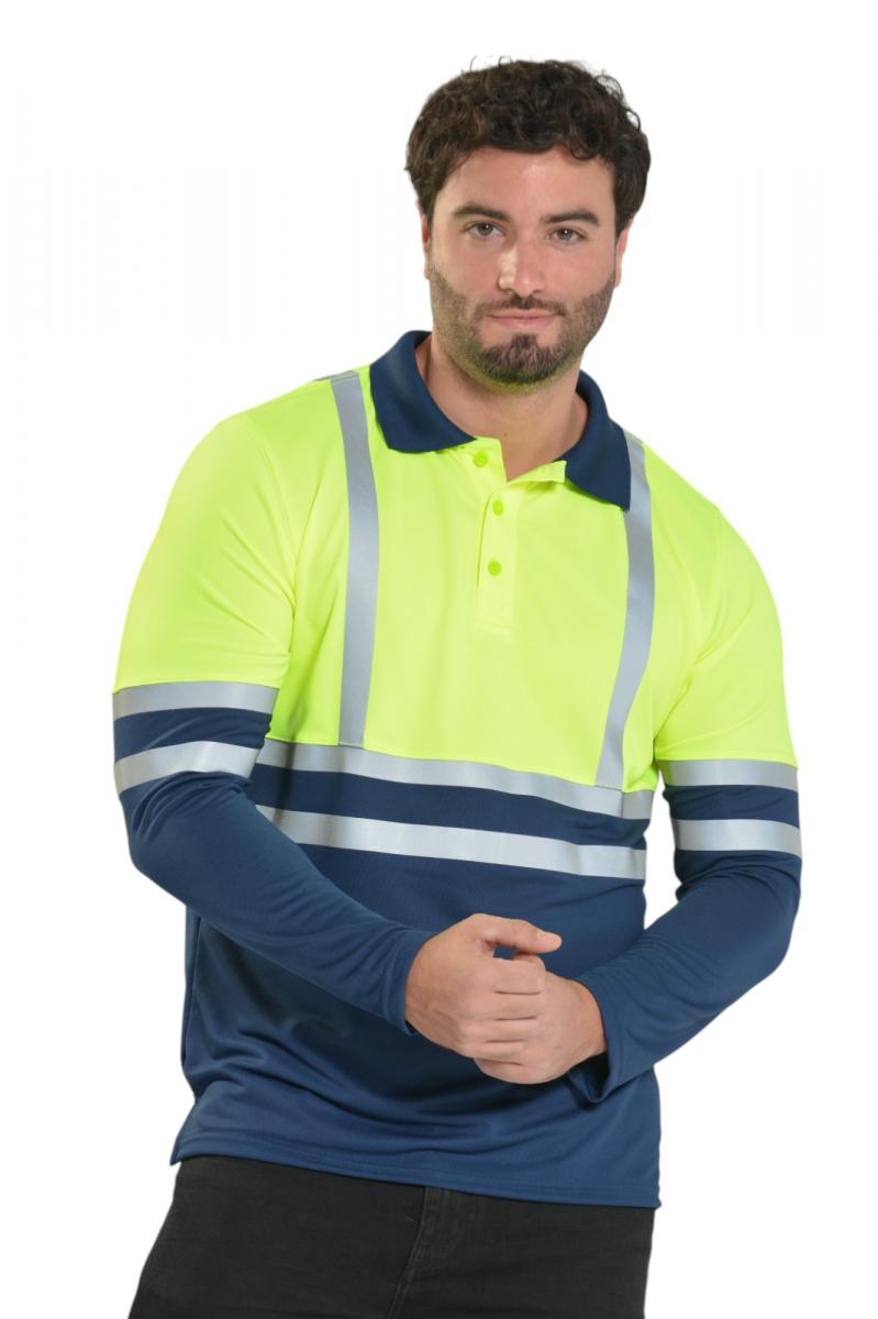 PLAYERA IRON MANGA LARGA