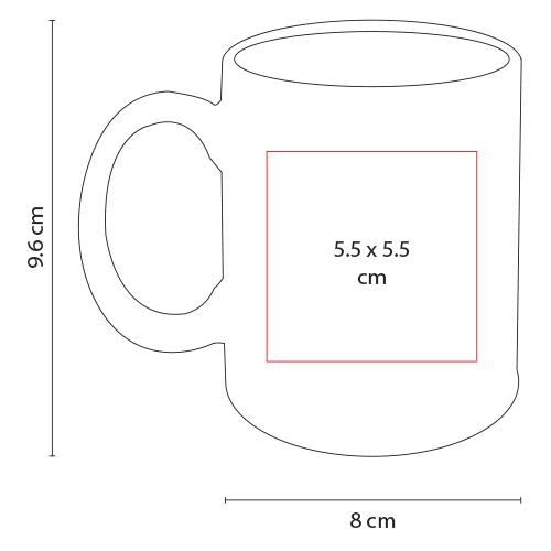 TAZA PARA SUBLIMAR FRISIA