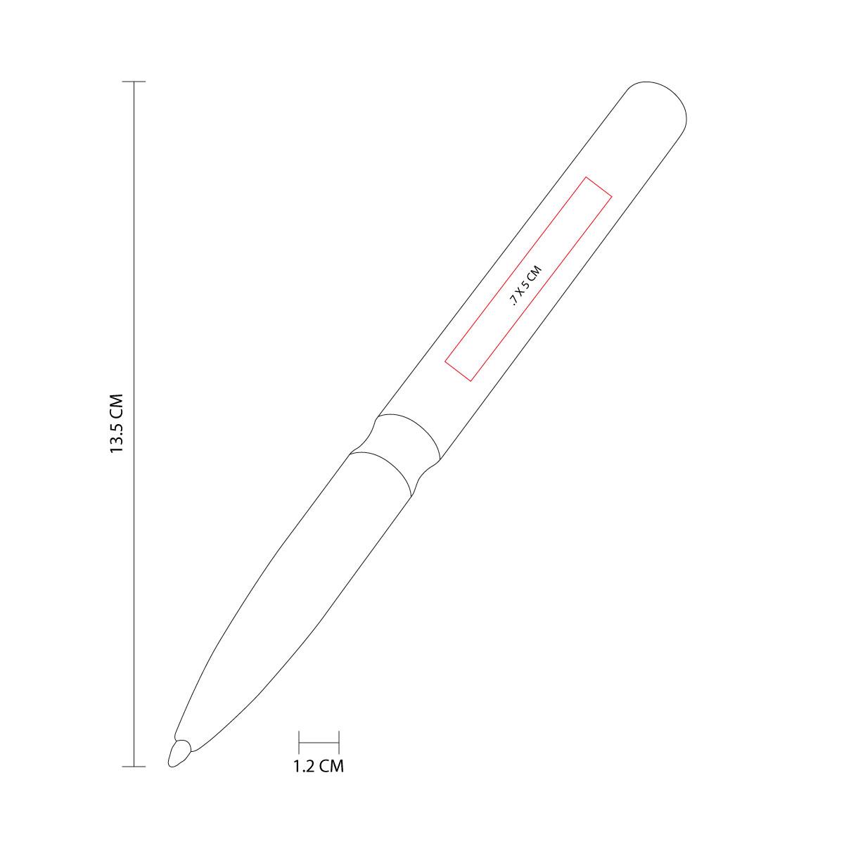 Bolígrafo sin clip Stylo